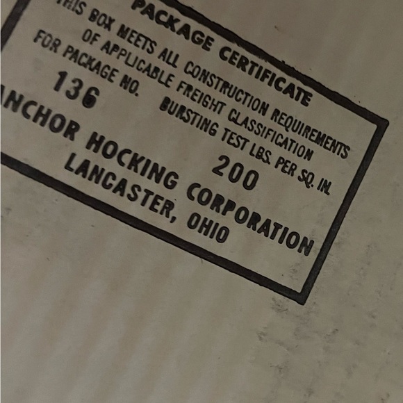 RARE & VINTAGE COMPLETE 18pc Punch Bowl Set Crown Point by Anchor Hocking NEW - Picture 2 of 13